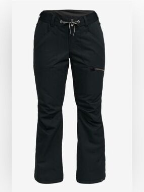 Roxy Women's Medium Nadia Technical Snow Pants Black Ski Snowboard NWT Insulated